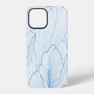 pioen: bloemig naadloos patroon iPhone 12 hoesje