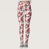 pioen bloemige leggings (Voorkant)