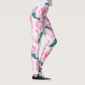 pioen bloemige leggings (Rechts)