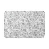  pioen bloemmotief badmat (Voorkant)