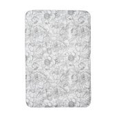  pioen bloemmotief badmat (Voorkant Verticaal)