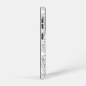  pioen bloemmotief samsung galaxy hoesje (Rechterkant)