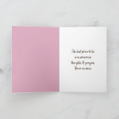 Pioen boeket in werper kaart (Binnen)