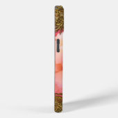 Pioen Elegant Fluff Monogram Case-Mate iPhone Case (Achterkant / Rechts)