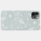 Pioen en Anemoon Geïllustreerde Bloemen Case-Mate iPhone Case (Achterkant (horizontaal))