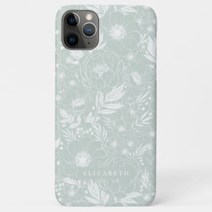 Pioen en Anemoon Geïllustreerde Bloemen Case-Mate iPhone Case