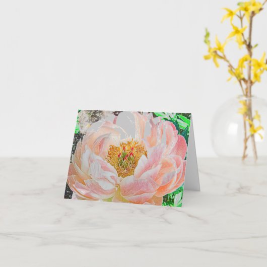 PIOEN KAART (Gele Bloem)