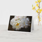 Pioen, kaart (Gele Bloem)