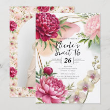 Pioen & Orchidee Tuin Bloemrijke Glam Sweet 16