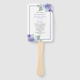 Pioen Passie Bloemen Trouwprogramma Fans Handwaaier