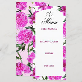 Pioen. Plat Menu