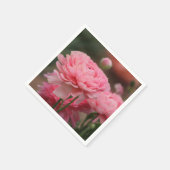 Pioen Roze Ranunculus Close-up Servet (Hoek)