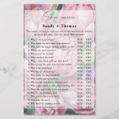 Pioen rozen - Schoen bruids spel (Voorkant)