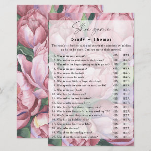 Pioen rozen - Schoen bruids spel