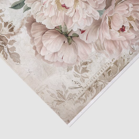 Pioen Shabby Wallpaper Decoupage Tissuepapier (Detail)