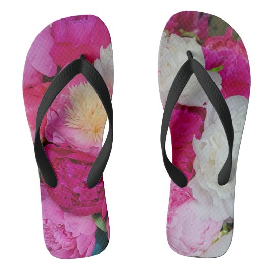 Pioen slippers teenslippers (Voetbed)