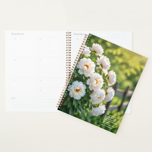 Pioen Symboliek Kalender Planner (Display)