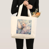 Pioen van de Dageraad Grote Tote Bag (Voorkant (product))
