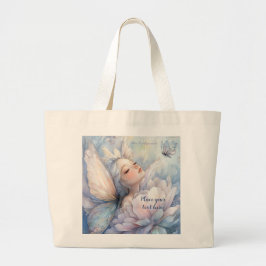 Pioen van de Dageraad Grote Tote Bag