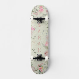 Pioen & Vlinders Sage Esthetiek Persoonlijk Skateboard