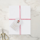 Pioen Zaad Pakket Rouw Cadeau Labels Cadeaulabel (Met Touw)