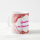 Pioenbeker Koffiemok (Voorkant links)