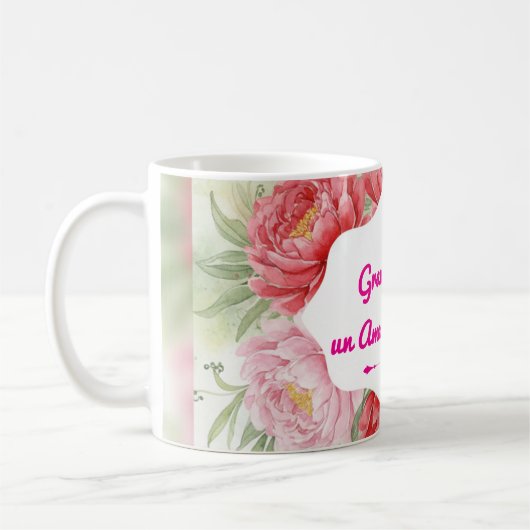 Pioenbeker Koffiemok (Links)
