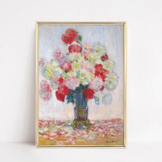 Pioenbloem Stilleven Kunstprint Huisdecoratie Poster