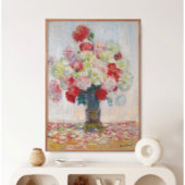 Pioenbloem Stilleven Kunstprint Huisdecoratie Poster