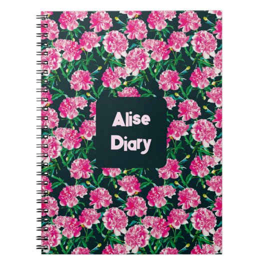 Pioendagboek. Notitieboek (Voorkant)