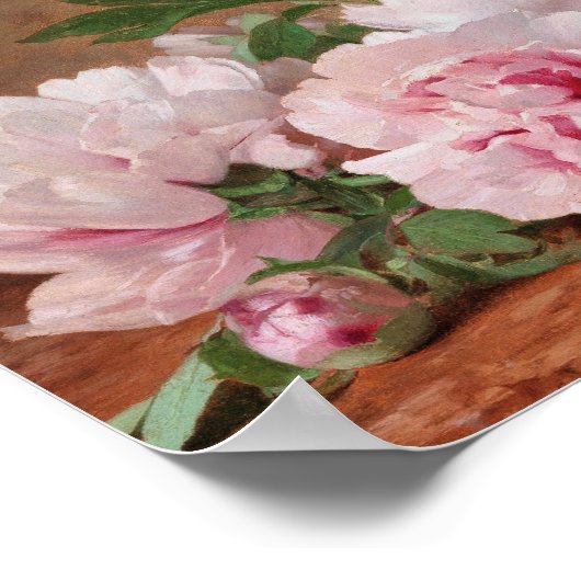 pioenen | Alexandre Gamba de Preydour Poster (Hoek)