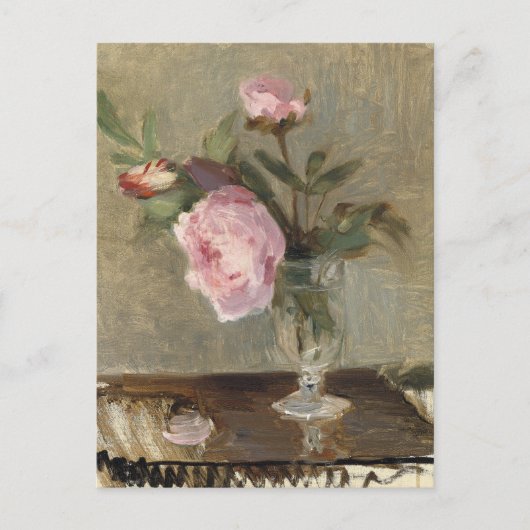 pioenen | Berthe Morisot Briefkaart (Voorkant)