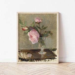pioenen Berthe Morisot Poster