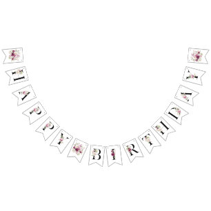 Pioenen Bloemen Gelukkige Verjaardag Banner