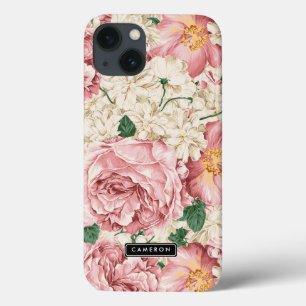  pioenen en hortensia's patroonhoes iPad Case-Mate iPhone Case