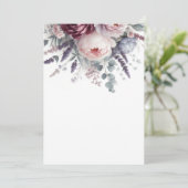 Pioenen en Lavendel Kaart (Staand voorkant)