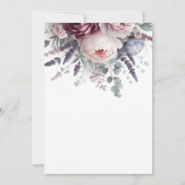 Pioenen en Lavendel Kaart