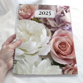 pioenen en Rozen Custom Year Floral Planner