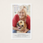 Pioenen Foto Memorial Begrafenisgebed Kaart (Achterkant)