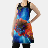 Pioenen in blauw licht schort (Insitu)