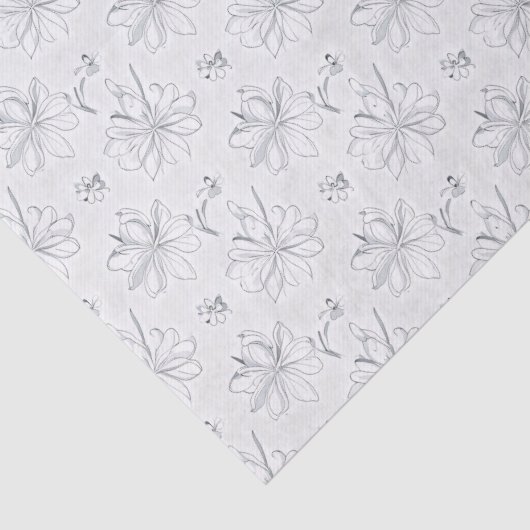 Pioenen in de vallei tissuepapier (Detail)