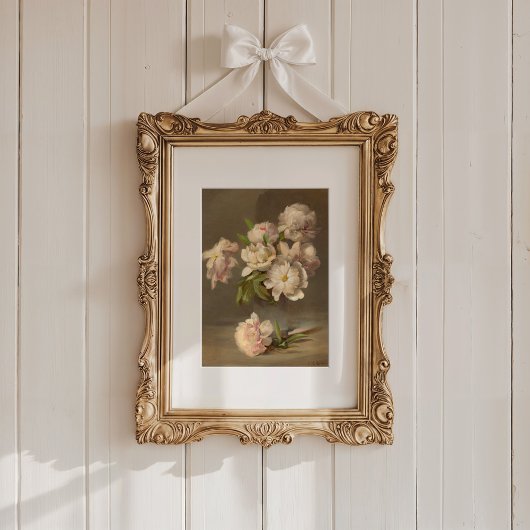 Pioenen in een vaas | Charles Ethan Porter Kaart