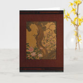 Pioenen Kaart (Gele Bloem)