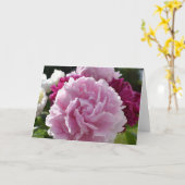 Pioenen Kaart (Gele Bloem)