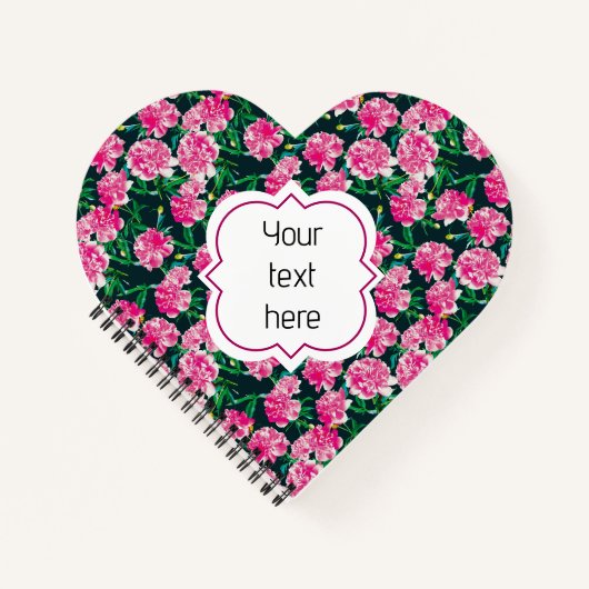 Pioenen. Notitieboek (Voorkant)