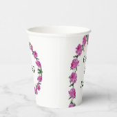 Pioenen. Papieren Bekers (Rechts)