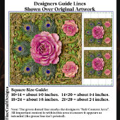 Pioenen & Peacock Veren Panel EH7 Decoupage Tissuepapier