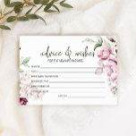 Pioenen Roze Bourgondië Floral Advies Wensen Bruil Briefpapier<br><div class="desc">Zachte waterverf Roze Bourgogne Pioenen Bloemen. Overeenkomende items om uw event collectie te voltooien zijn beschikbaar in onze Zazzle winkel!</div>