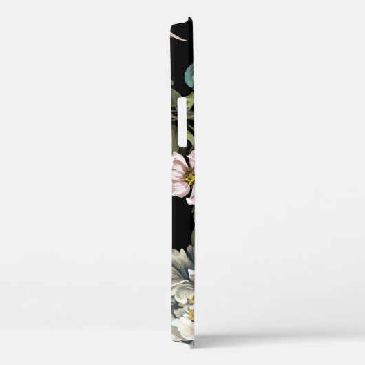 Pioenen, Rozen, Vogels. Case-Mate iPhone Case (Achterkant / Rechts)