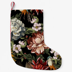Pioenen, Rozen, Vogels. Kleine Kerstsok